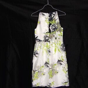 Laundry White Floral Dress Size 4